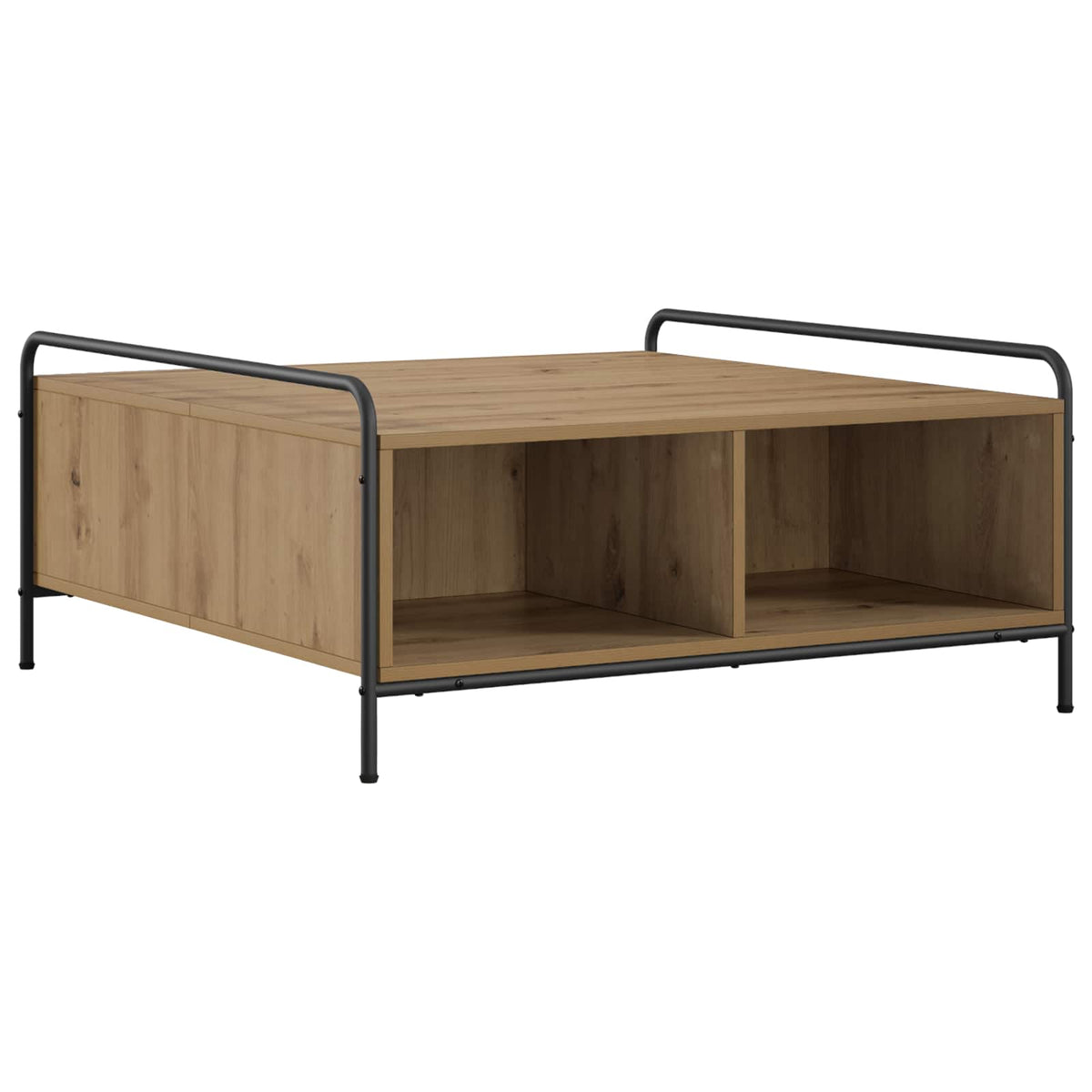 vidaXL Coffee Table Artisan Oak 90 x 90 x 41 cm Engineered Wood