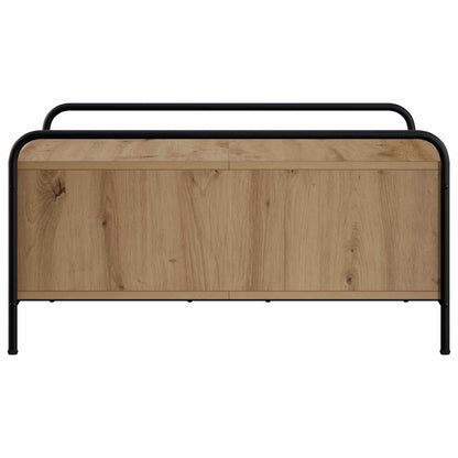vidaXL Coffee Table Artisan Oak 90 x 90 x 41 cm Engineered Wood