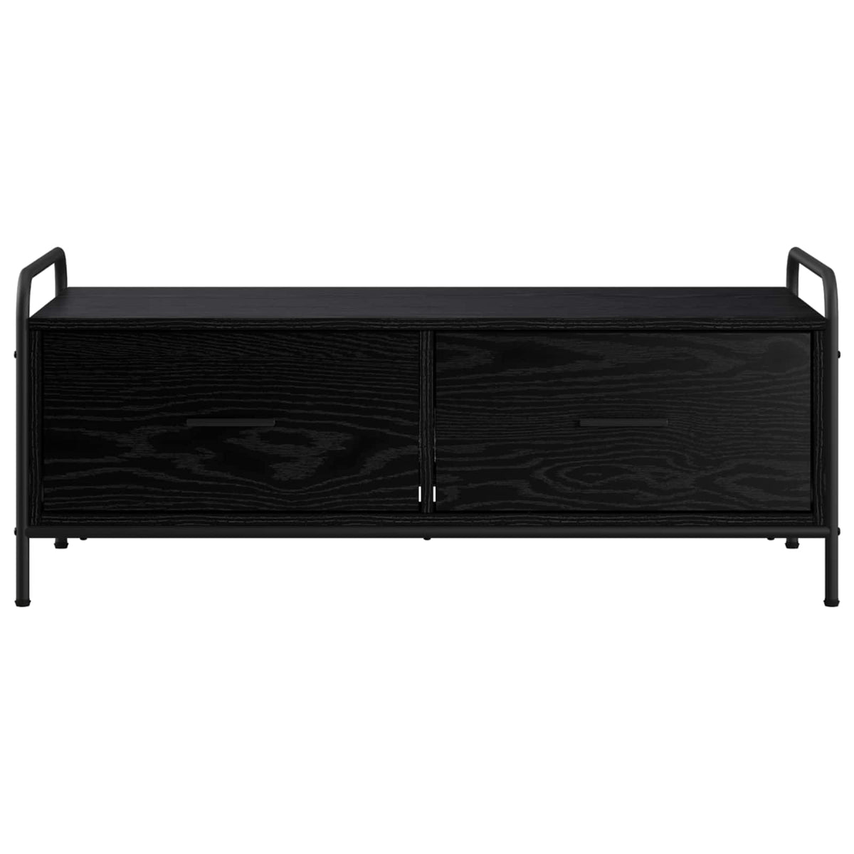 vidaXL Coffee Table Black Oak 99.5 x 49 x 41 cm Engineered Wood