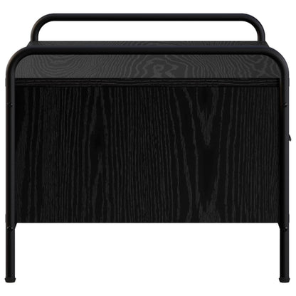 vidaXL Coffee Table Black Oak 99.5 x 49 x 41 cm Engineered Wood