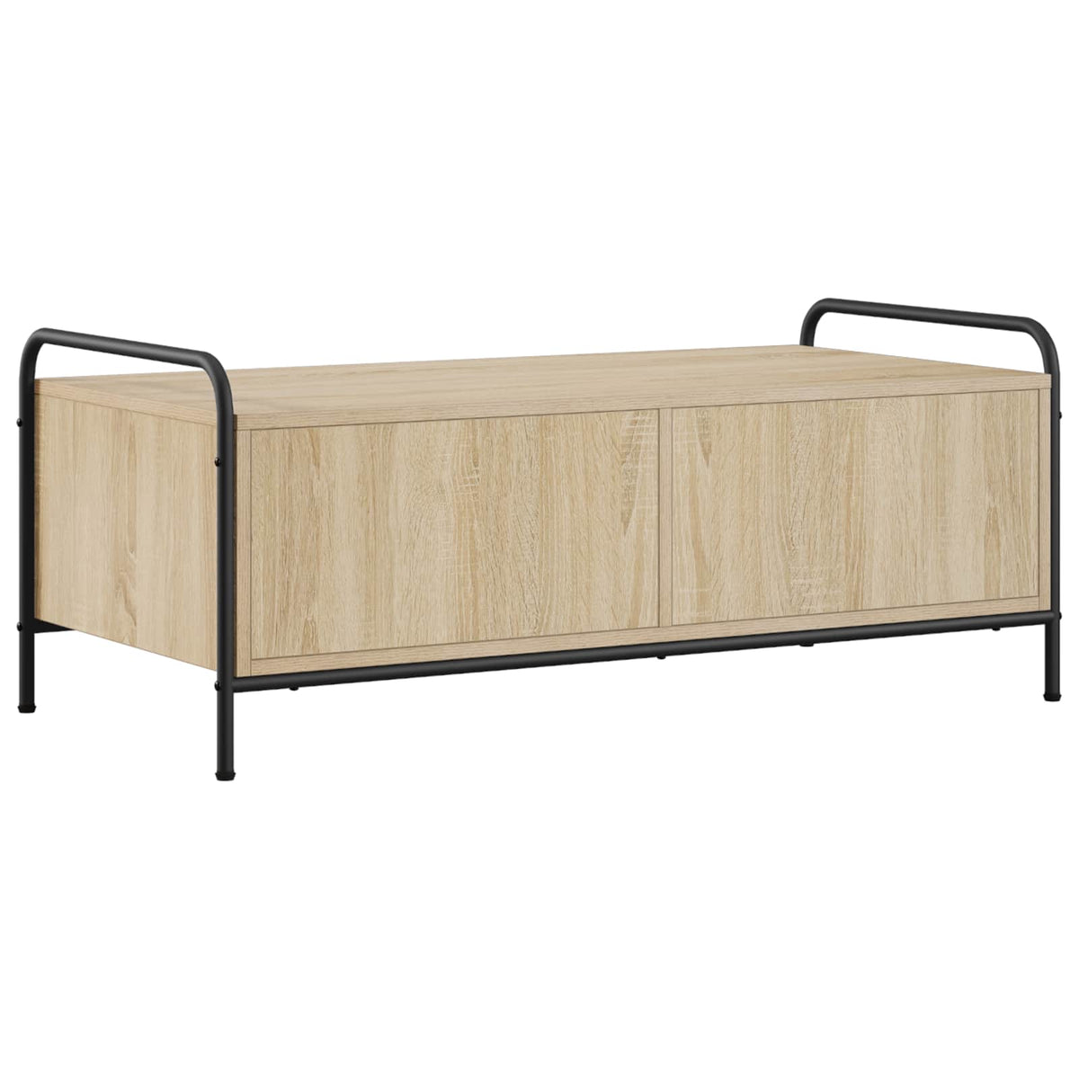 vidaXL Coffee Table Sonoma Oak 99.5 x 49 x 41 cm Engineered Wood