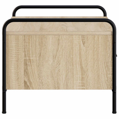 vidaXL Coffee Table Sonoma Oak 99.5 x 49 x 41 cm Engineered Wood