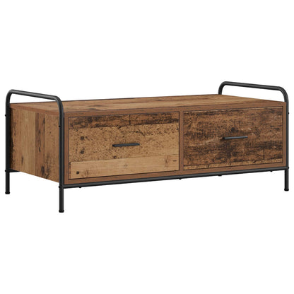 vidaXL Coffee Table Old Wood 99.5 x 49 x 41 cm Engineered Wood