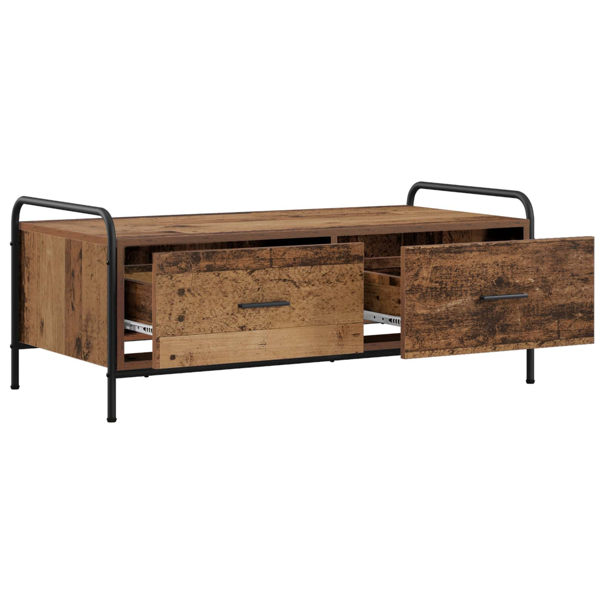 vidaXL Coffee Table Old Wood 99.5 x 49 x 41 cm Engineered Wood
