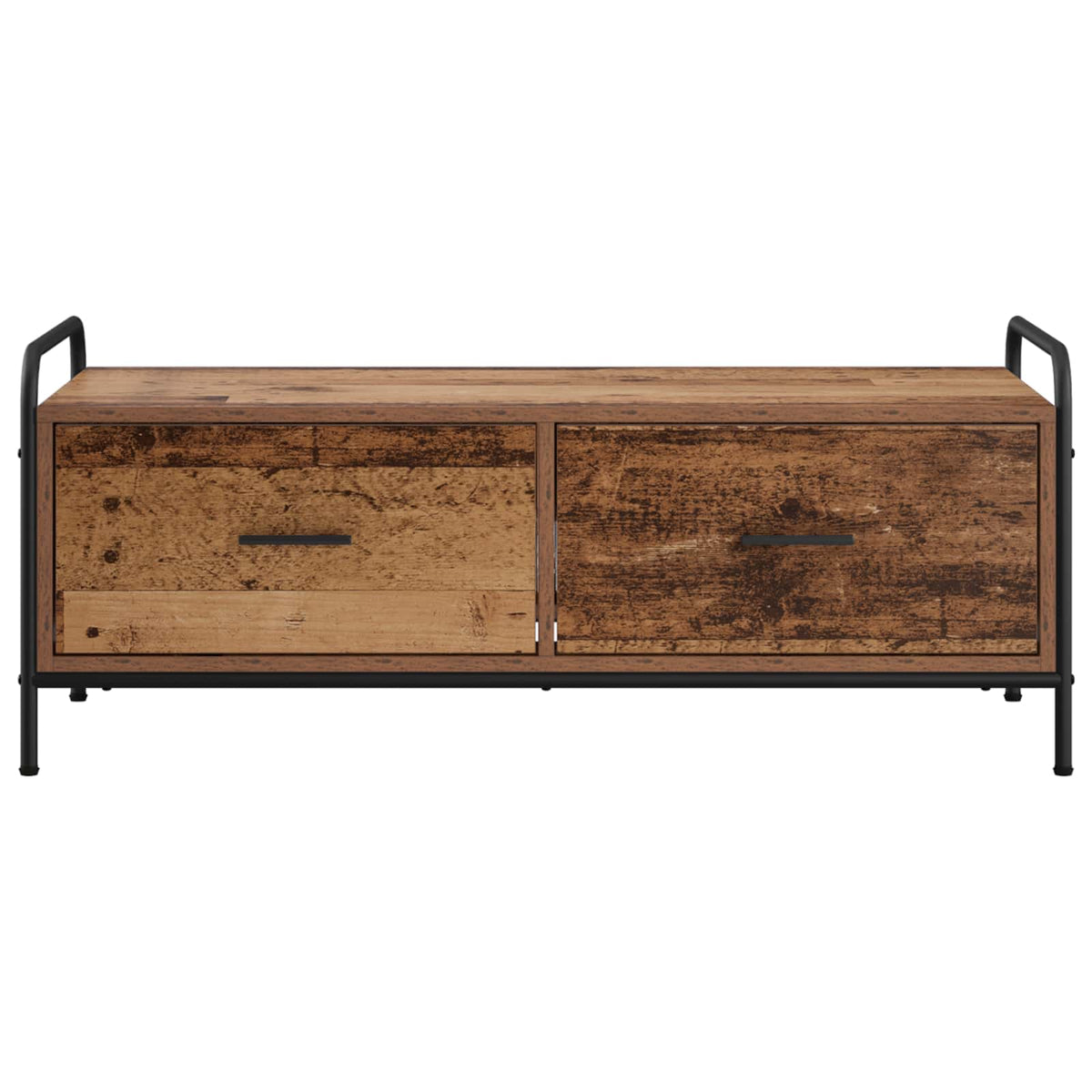 vidaXL Coffee Table Old Wood 99.5 x 49 x 41 cm Engineered Wood
