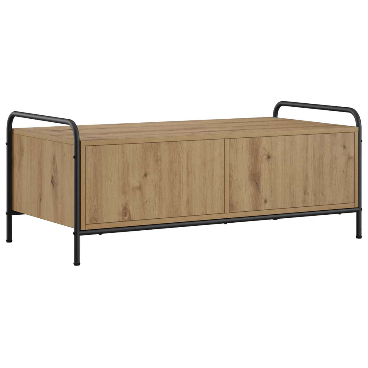 vidaXL Coffee Table Artisan Oak 99.5 x 49 x 41 cm Engineered Wood