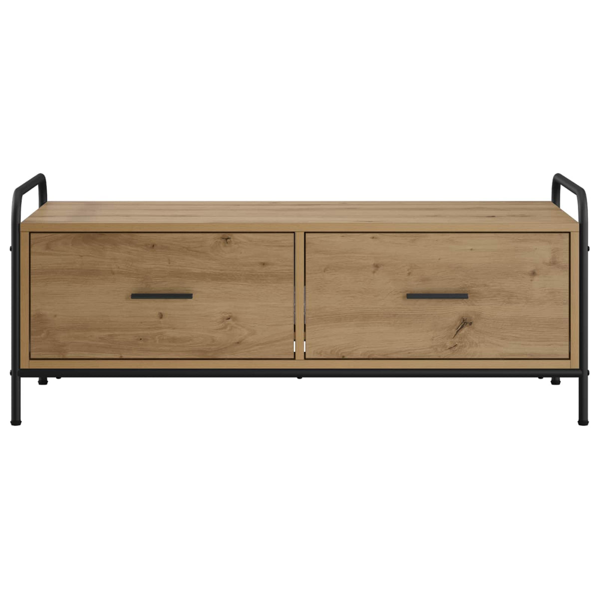 vidaXL Coffee Table Artisan Oak 99.5 x 49 x 41 cm Engineered Wood