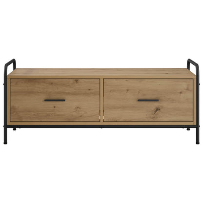 vidaXL Coffee Table Artisan Oak 99.5 x 49 x 41 cm Engineered Wood