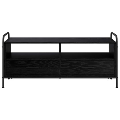 vidaXL Coffee Table Black Oak 99.5 x 49 x 46 cm Engineered Wood