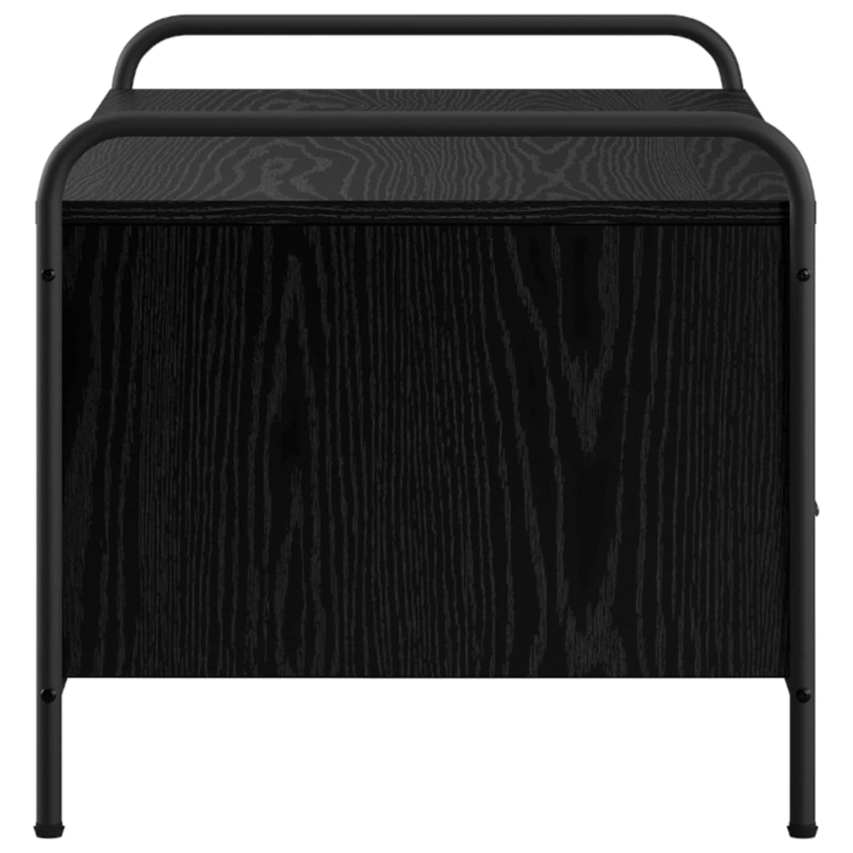 vidaXL Coffee Table Black Oak 99.5 x 49 x 46 cm Engineered Wood