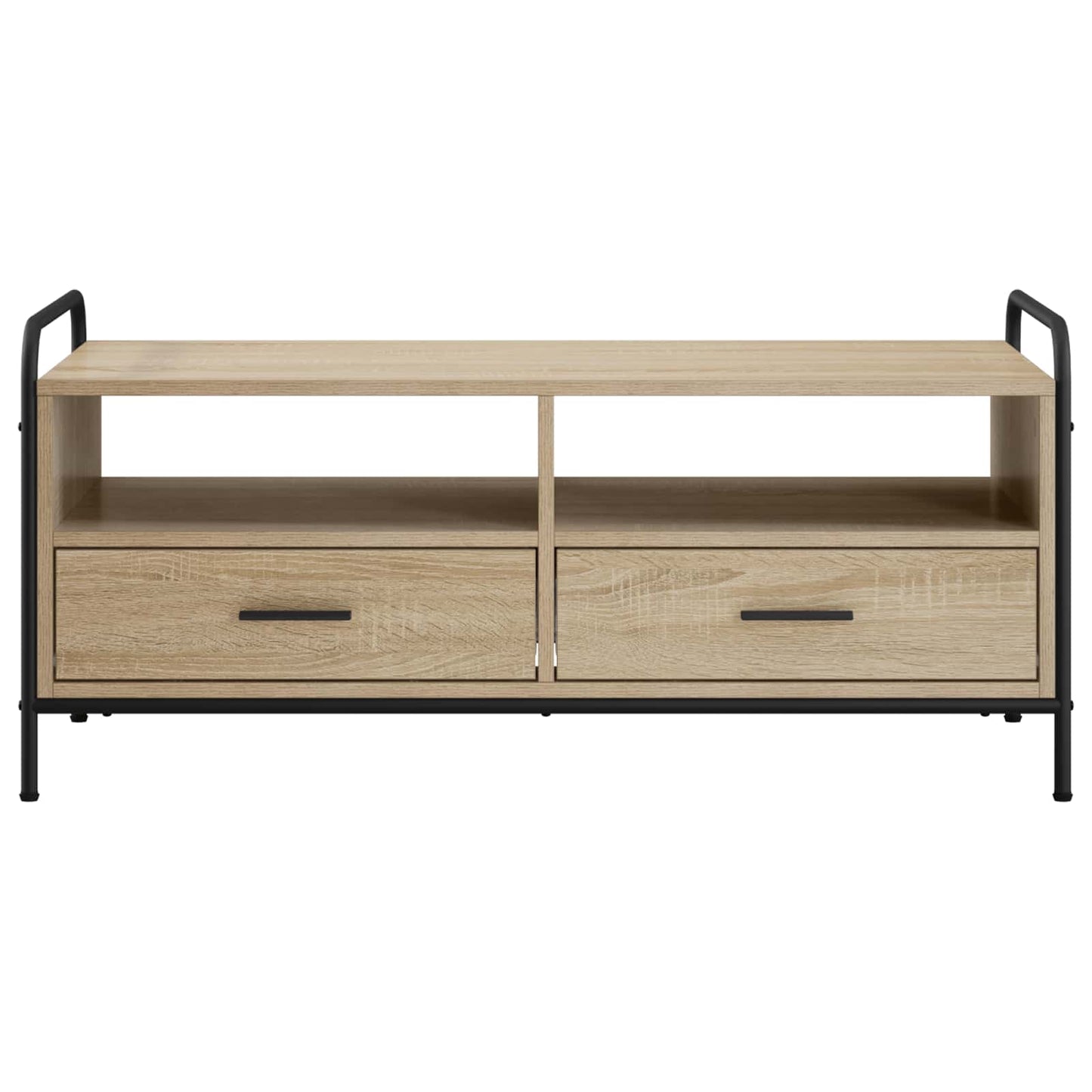 vidaXL Coffee Table Sonoma Oak 99.5 x 49 x 46 cm Engineered Wood