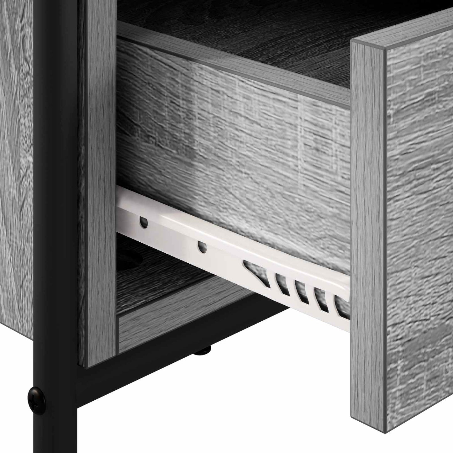 vidaXL Coffee Table Grey Sonoma 99.5 x 49 x 46 cm Engineered Wood