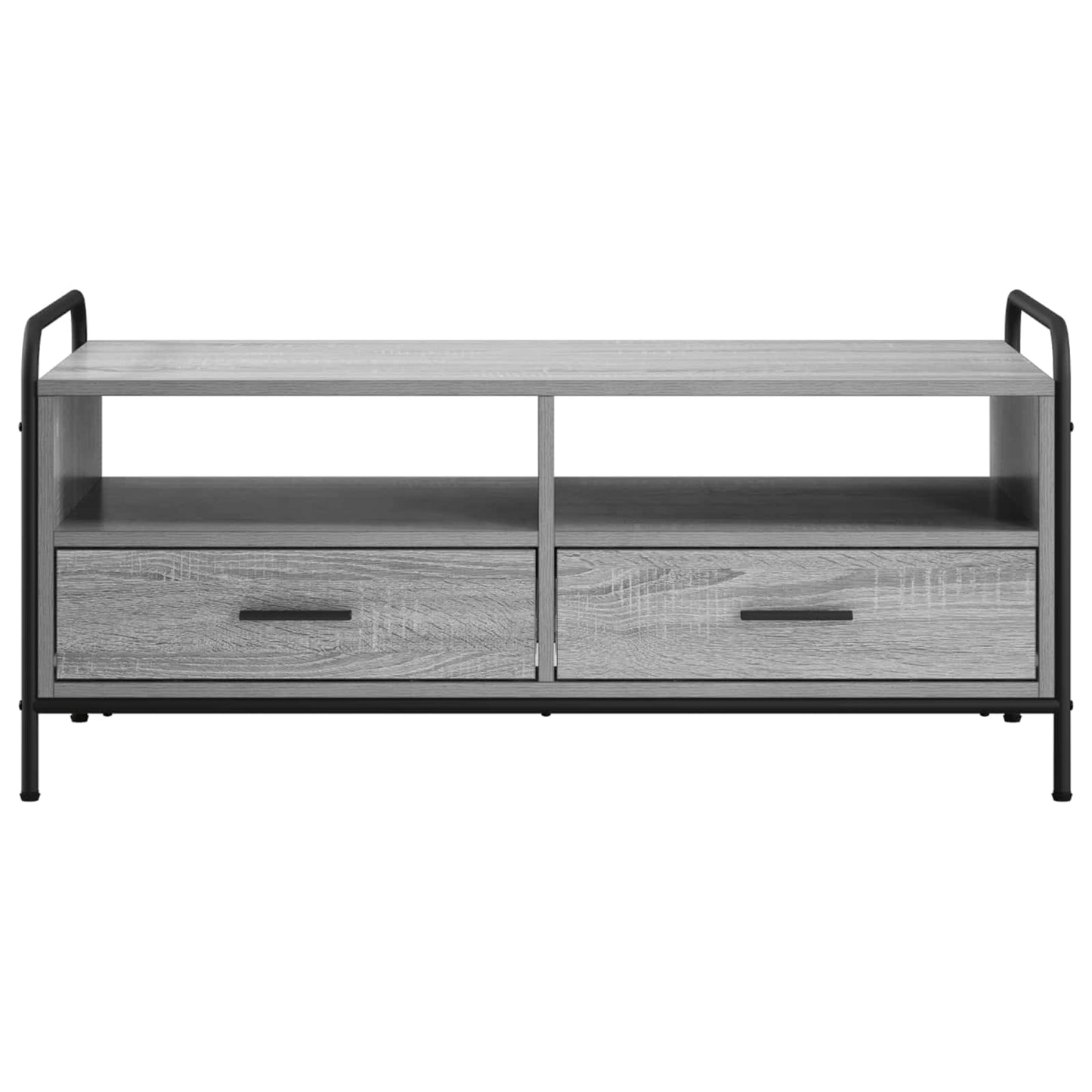 vidaXL Coffee Table Grey Sonoma 99.5 x 49 x 46 cm Engineered Wood