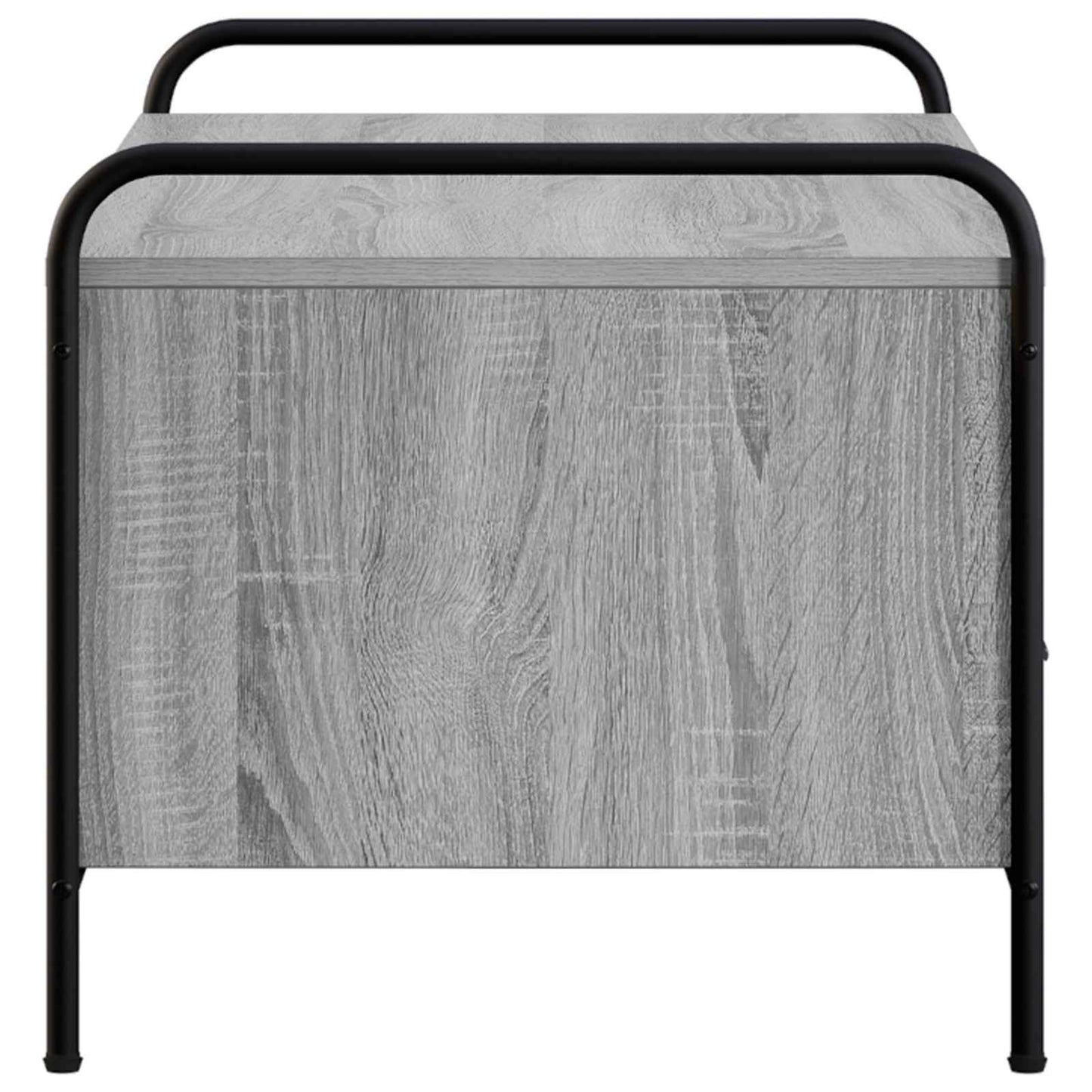 vidaXL Coffee Table Grey Sonoma 99.5 x 49 x 46 cm Engineered Wood