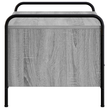 vidaXL Coffee Table Grey Sonoma 99.5 x 49 x 46 cm Engineered Wood