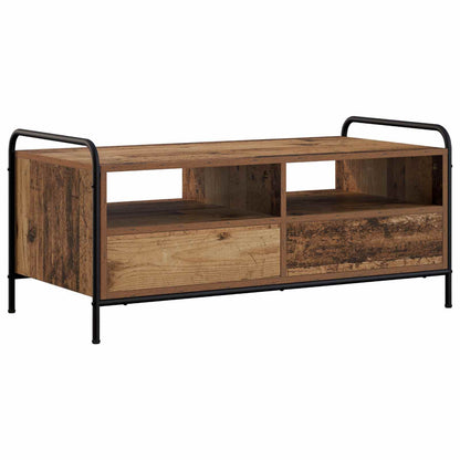 vidaXL Coffee Table Old Wood 99.5 x 49 x 46 cm Engineered Wood