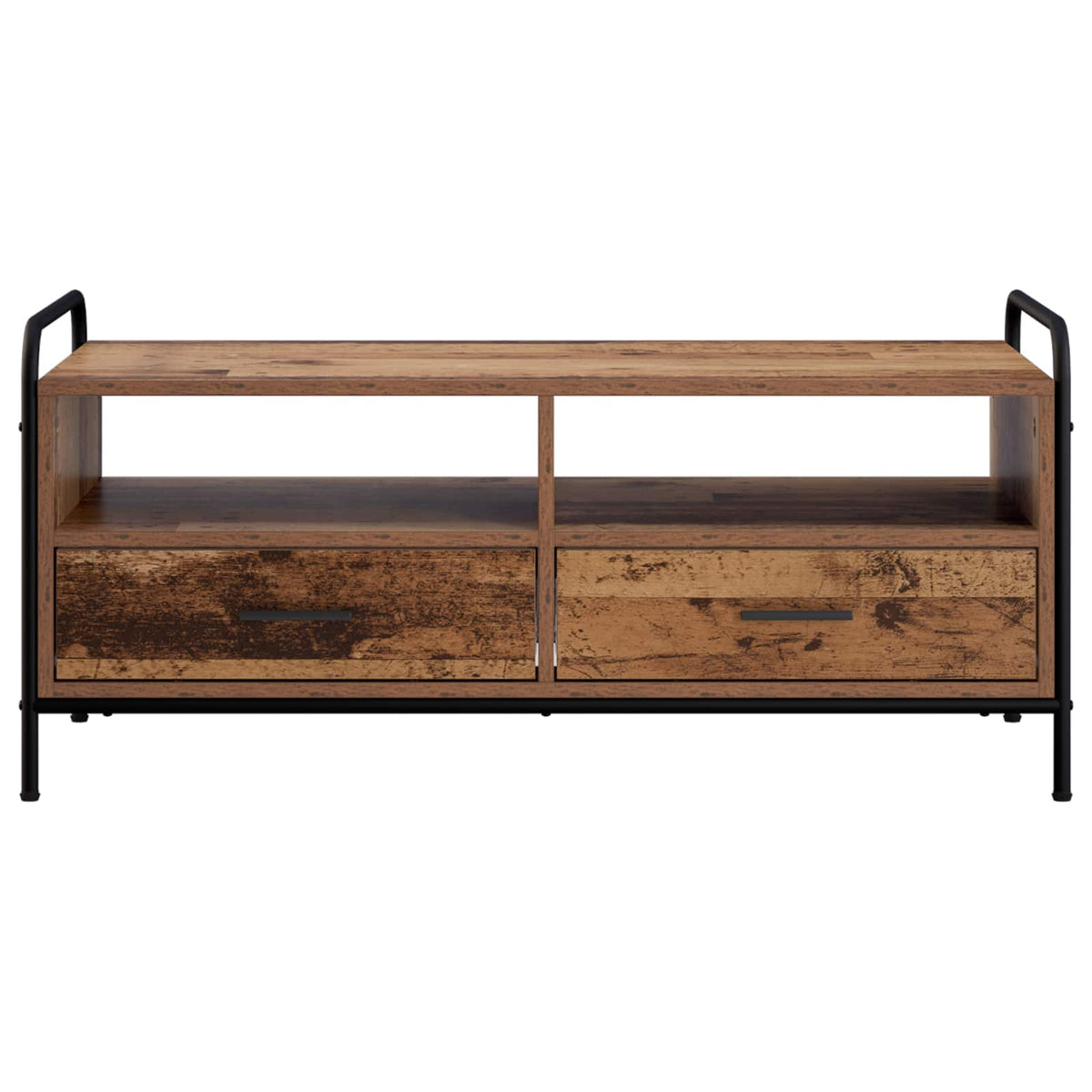 vidaXL Coffee Table Old Wood 99.5 x 49 x 46 cm Engineered Wood