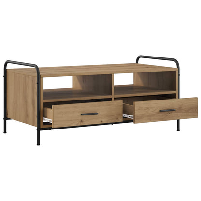 vidaXL Coffee Table Artisan Oak 99.5 x 49 x 46 cm Engineered Wood