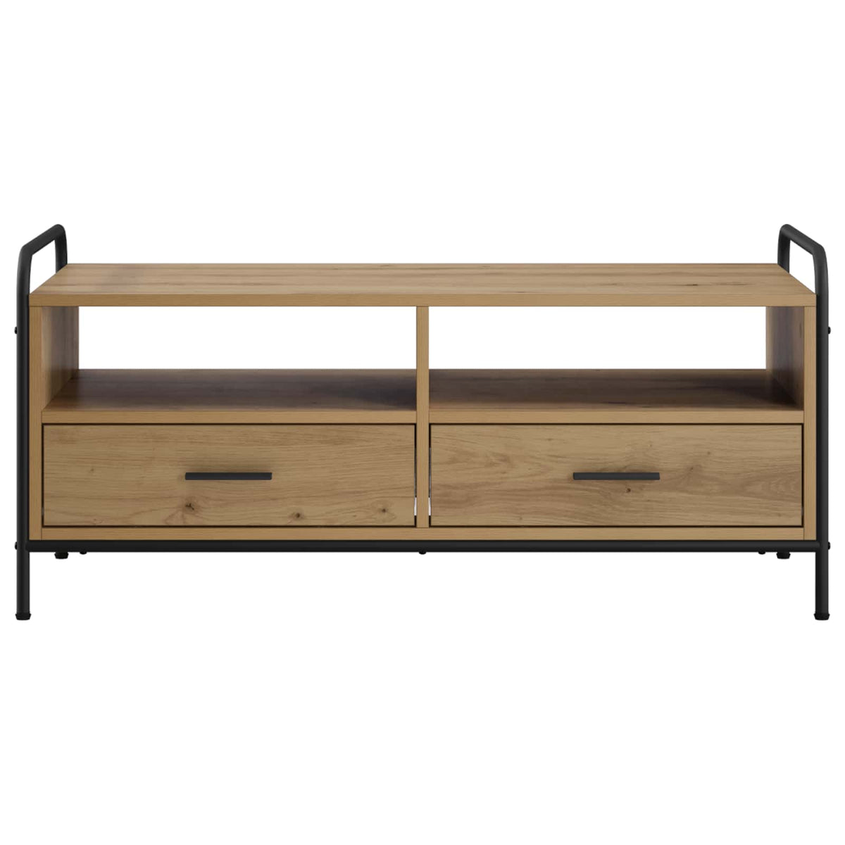 vidaXL Coffee Table Artisan Oak 99.5 x 49 x 46 cm Engineered Wood