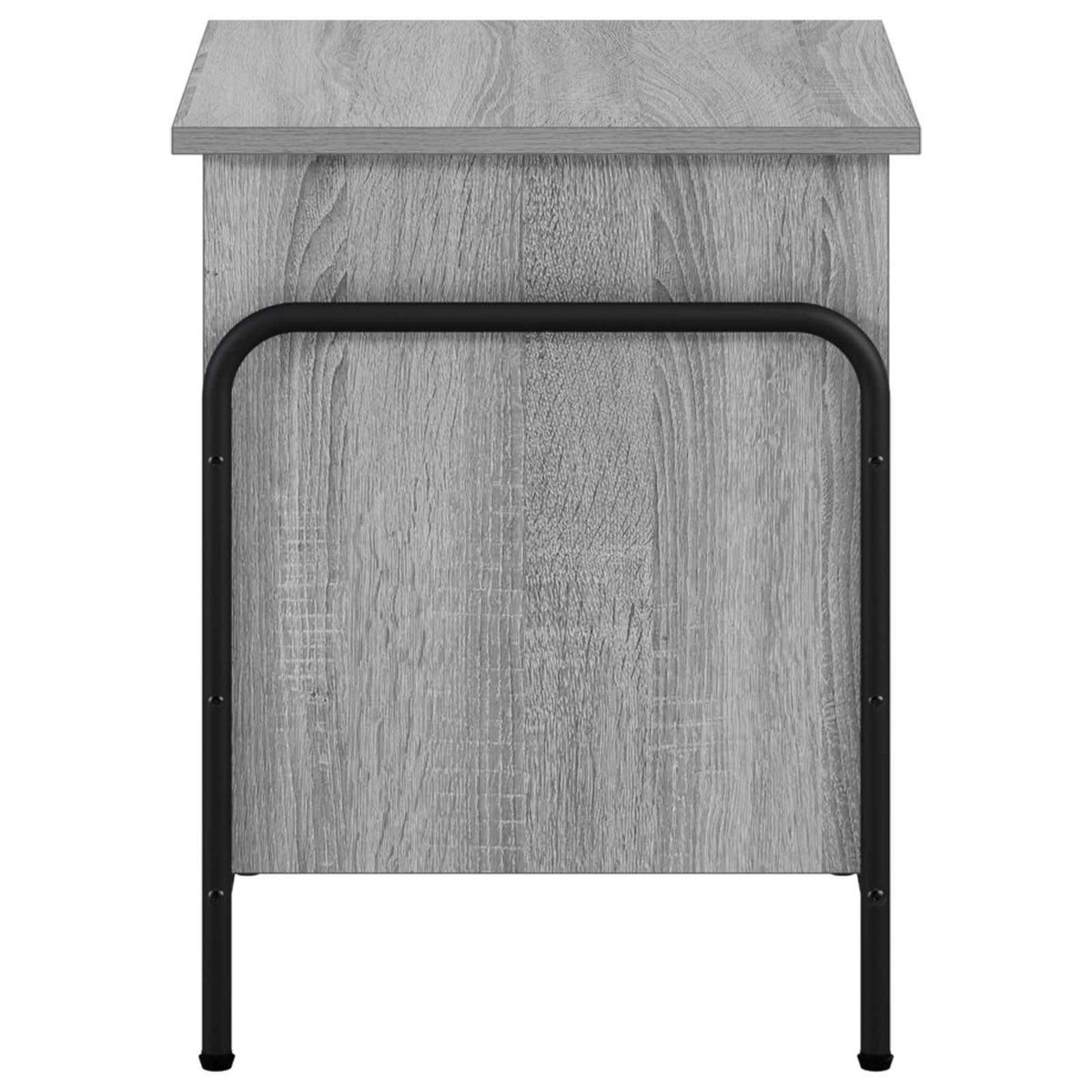 vidaXL Storage Box Grey Sonoma 40.5 x 40 x 49.5 cm Engineered Wood