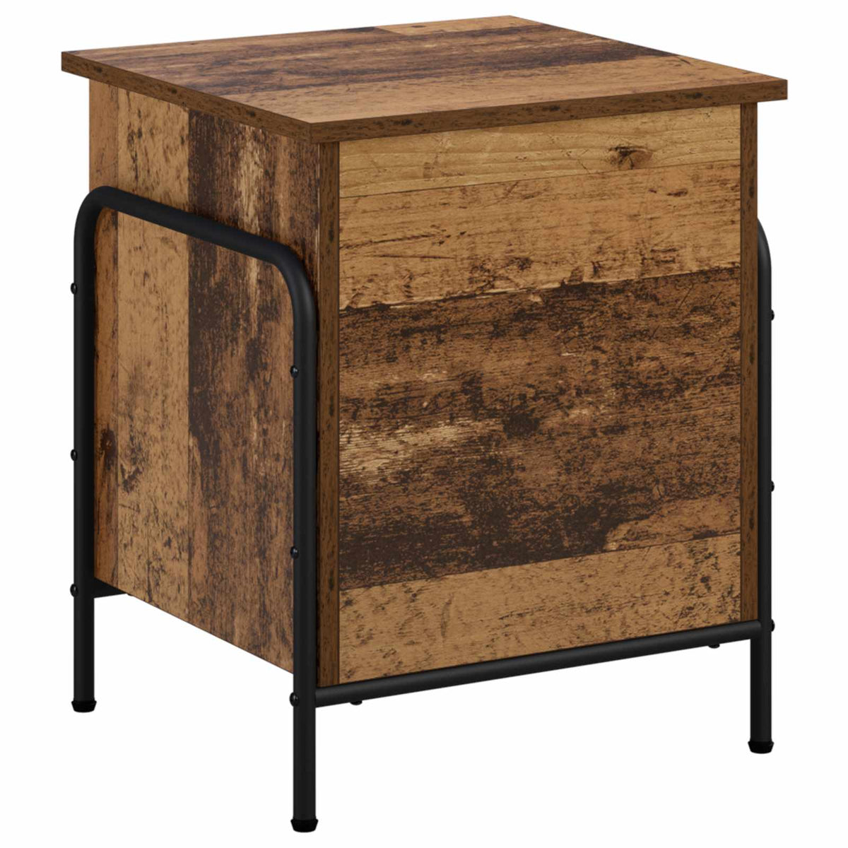 vidaXL Storage Box Old Wood 40.5 x 40 x 49.5 cm Engineered Wood