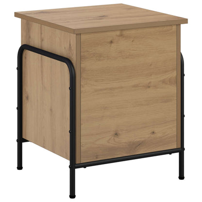 vidaXL Storage Box Artisan Oak 40.5 x 40 x 49.5 cm Engineered Wood