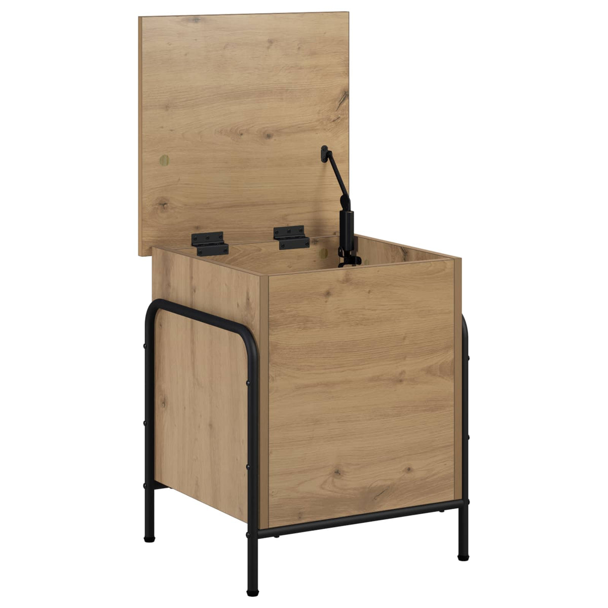 vidaXL Storage Box Artisan Oak 40.5 x 40 x 49.5 cm Engineered Wood