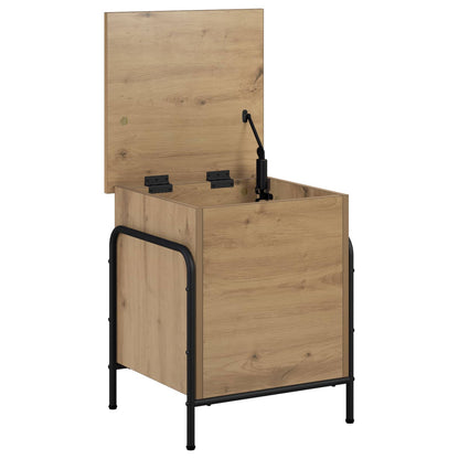 vidaXL Storage Box Artisan Oak 40.5 x 40 x 49.5 cm Engineered Wood