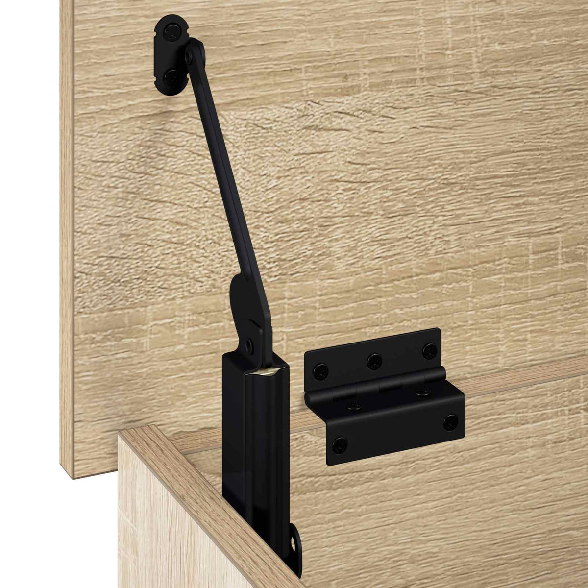 vidaXL Storage Box Sonoma Oak 60 x 40 x 49.5 cm Engineered Wood