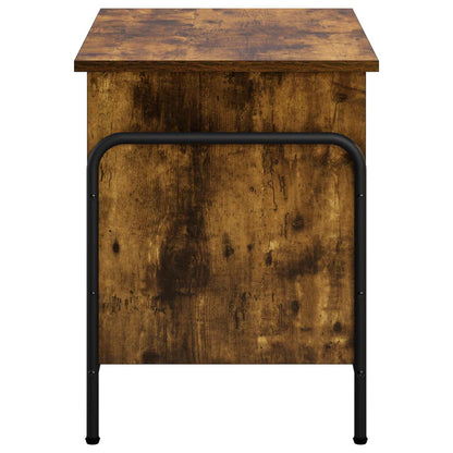 vidaXL Storage Box Smoked Oak 60 x 40 x 49.5 cm Engineered Wood