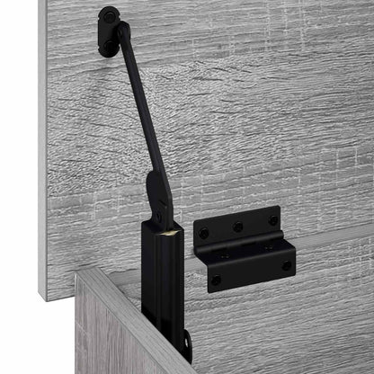 vidaXL Storage Box Grey Sonoma 60 x 40 x 49.5 cm Engineered Wood