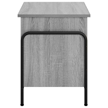 vidaXL Storage Box Grey Sonoma 60 x 40 x 49.5 cm Engineered Wood