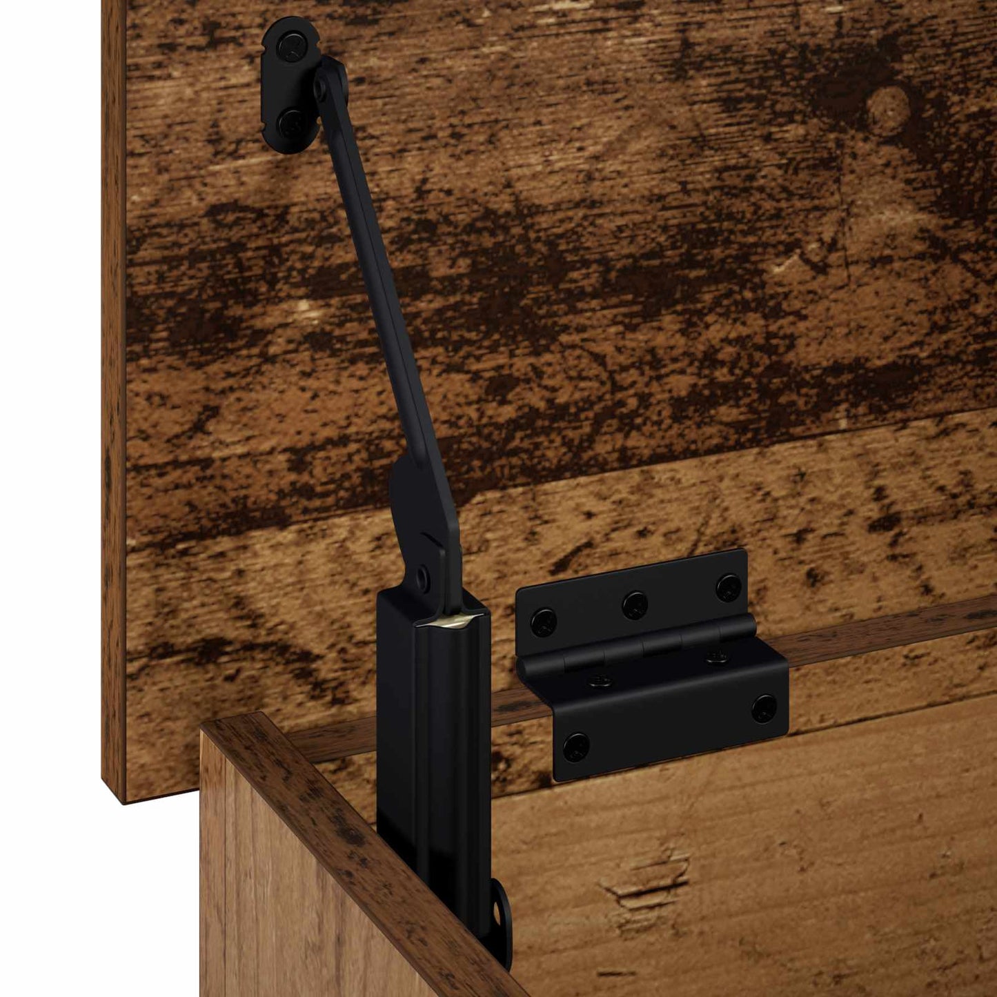 vidaXL Storage Box Old Wood 60 x 40 x 49.5 cm Engineered Wood