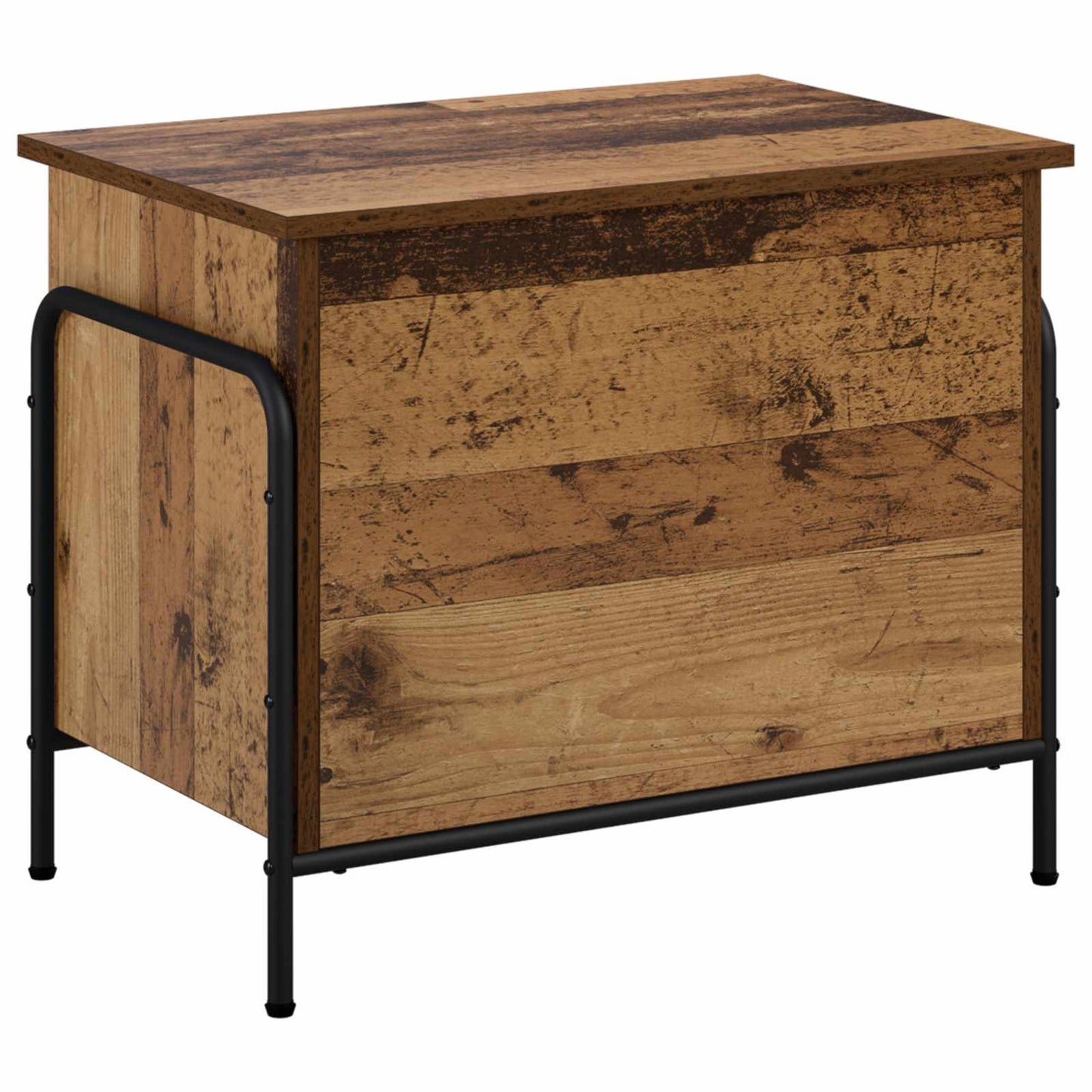 vidaXL Storage Box Old Wood 60 x 40 x 49.5 cm Engineered Wood