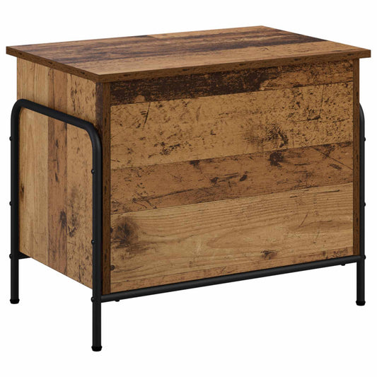 vidaXL Storage Box Old Wood 60 x 40 x 49.5 cm Engineered Wood