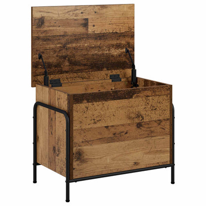 vidaXL Storage Box Old Wood 60 x 40 x 49.5 cm Engineered Wood