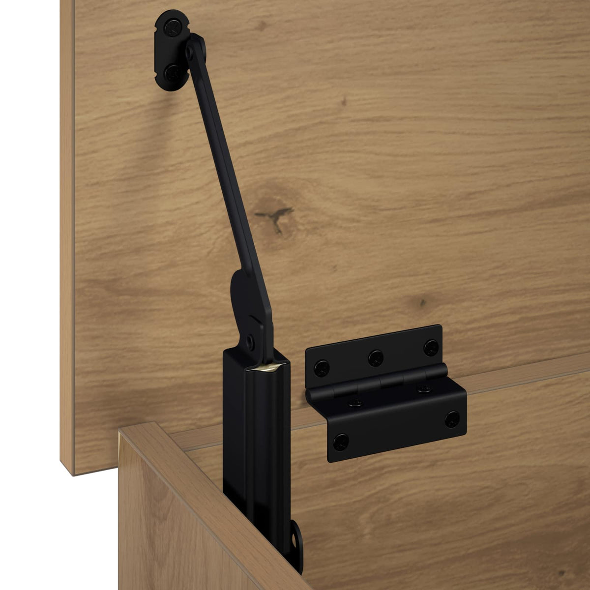 vidaXL Storage Box Artisan Oak 60 x 40 x 49.5 cm Engineered Wood