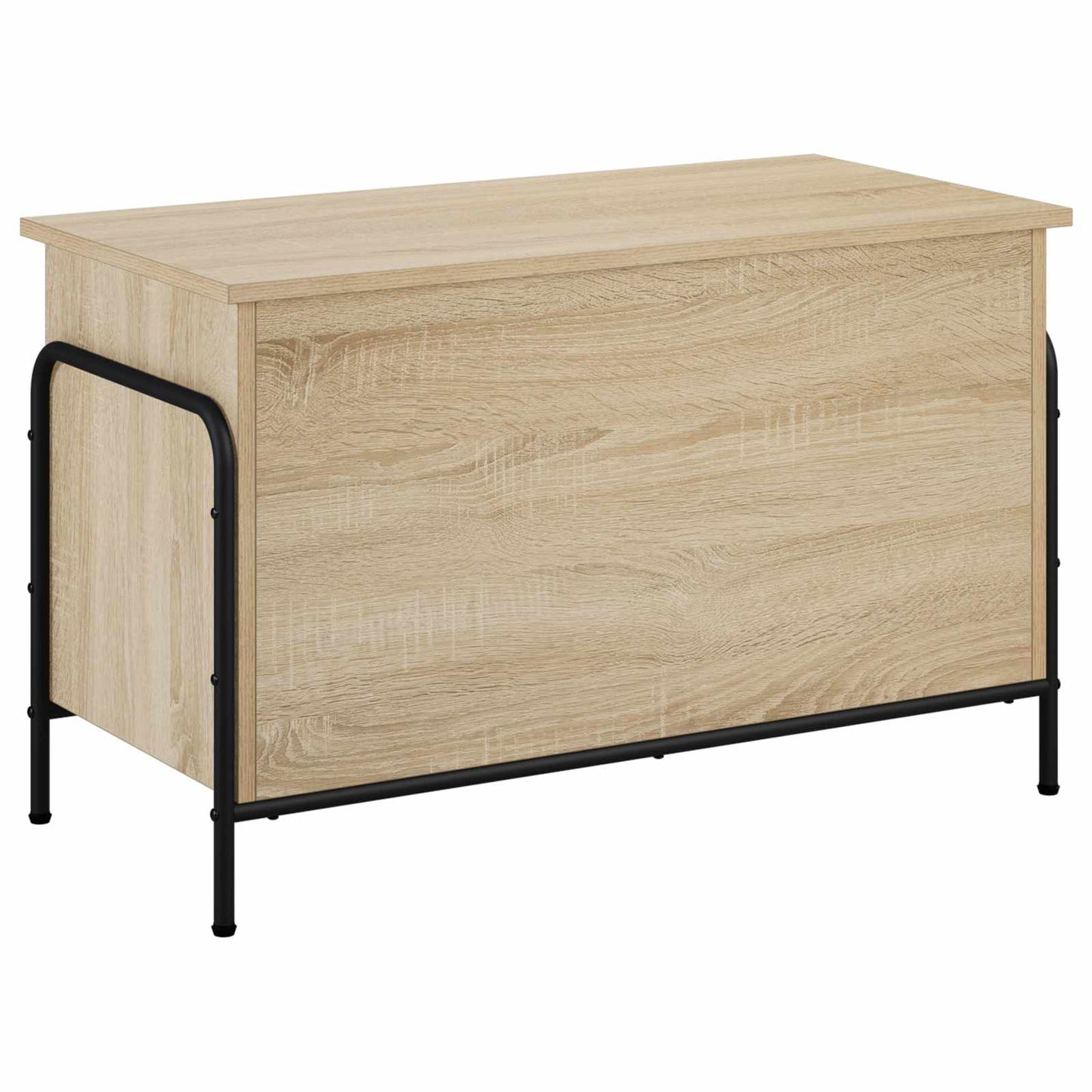 vidaXL Storage Box Sonoma Oak 80 x 40 x 49.5 cm Engineered Wood