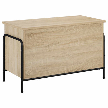 vidaXL Storage Box Sonoma Oak 80 x 40 x 49.5 cm Engineered Wood