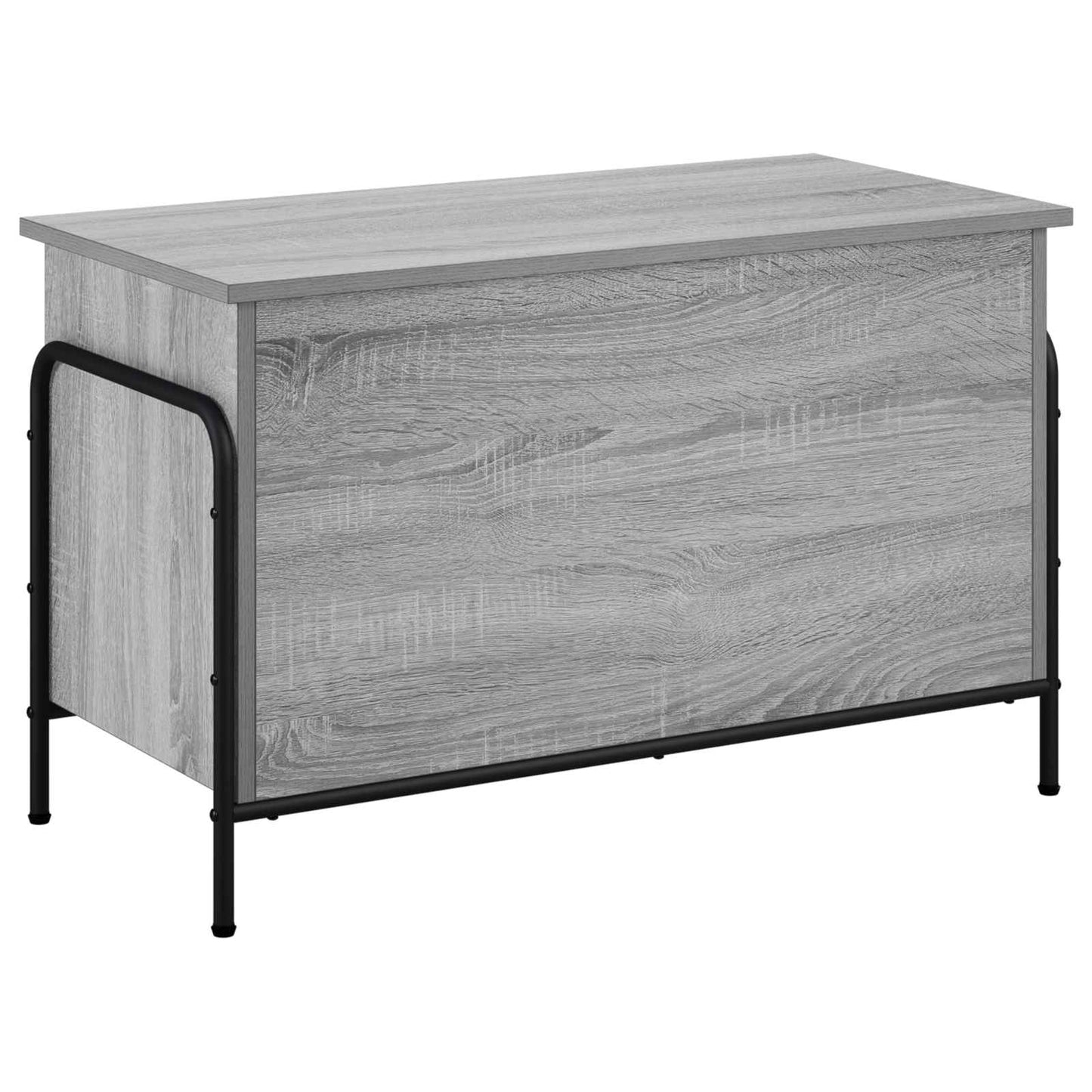 vidaXL Storage Box Grey Sonoma 80 x 40 x 49.5 cm Engineered Wood