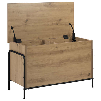 vidaXL Storage Box Artisan Oak 80 x 40 x 49.5 cm Engineered Wood