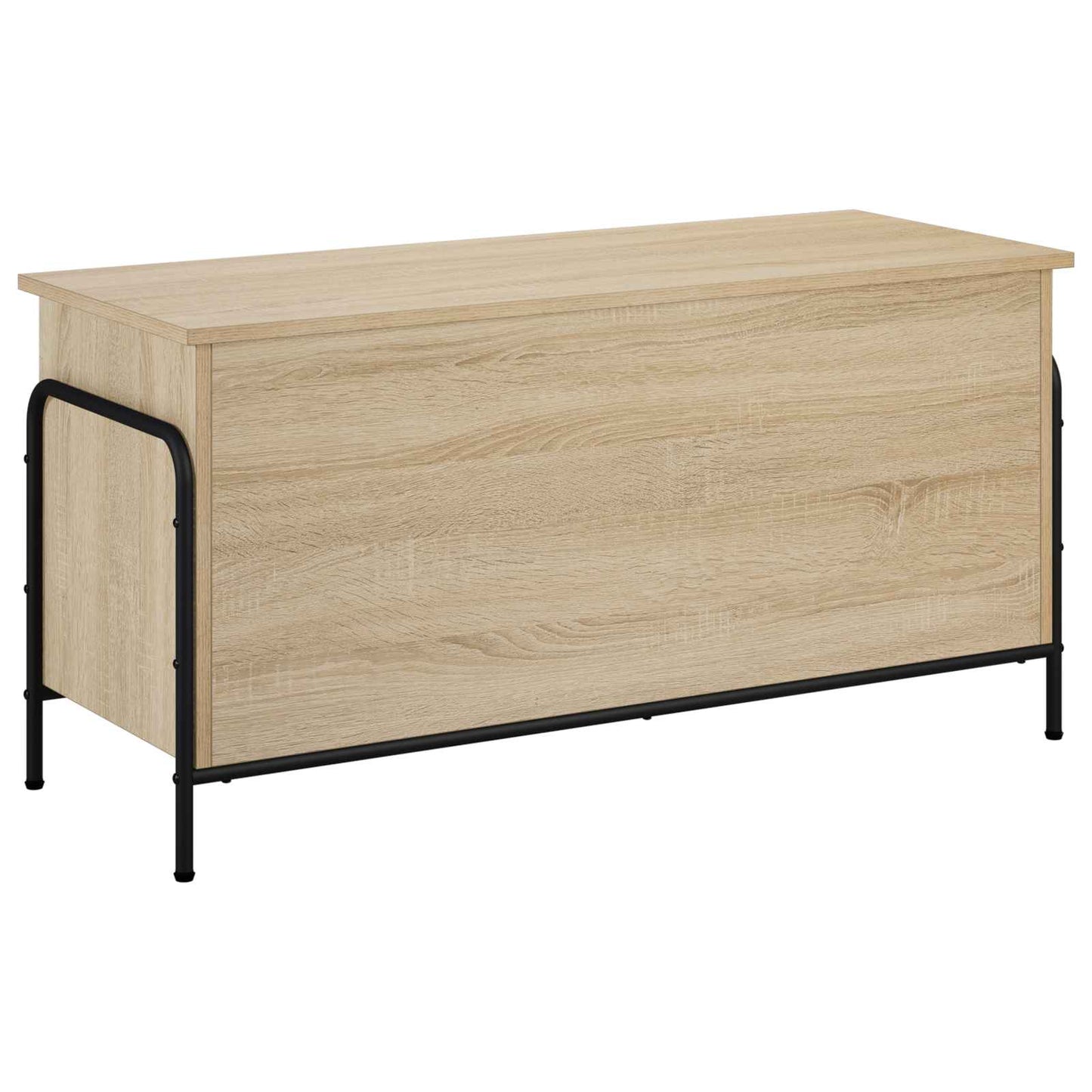 vidaXL Storage Box Sonoma Oak 100 x 40 x 49.5 cm Engineered Wood