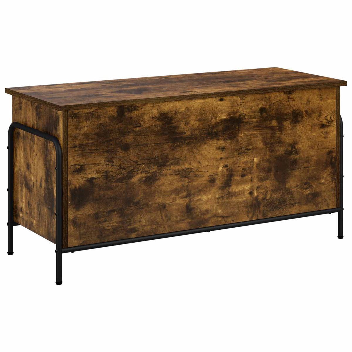 vidaXL Storage Box Smoked Oak 100 x 40 x 49.5 cm Engineered Wood