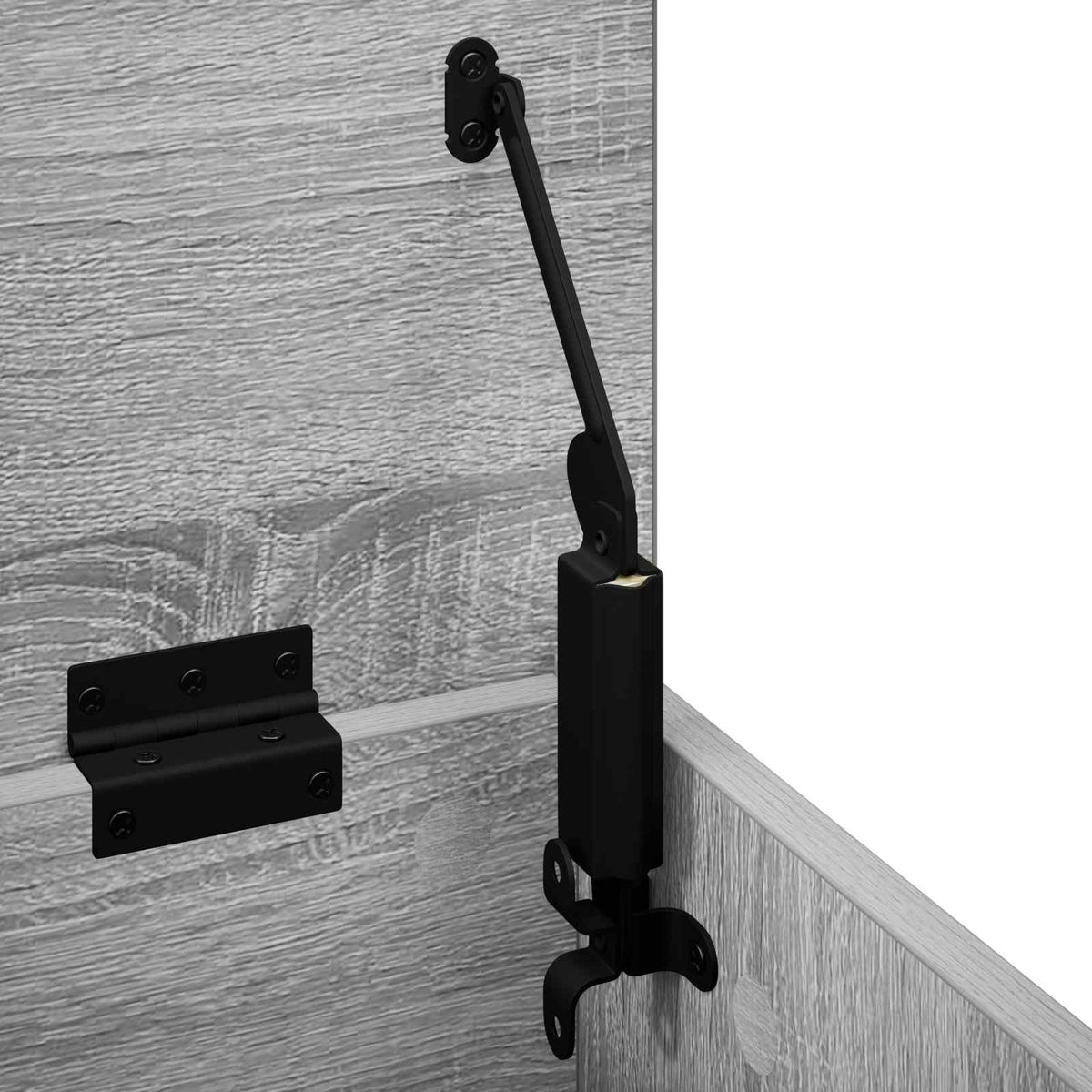 vidaXL Storage Box Grey Sonoma 100 x 40 x 49.5 cm Engineered Wood