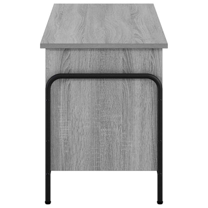 vidaXL Storage Box Grey Sonoma 100 x 40 x 49.5 cm Engineered Wood