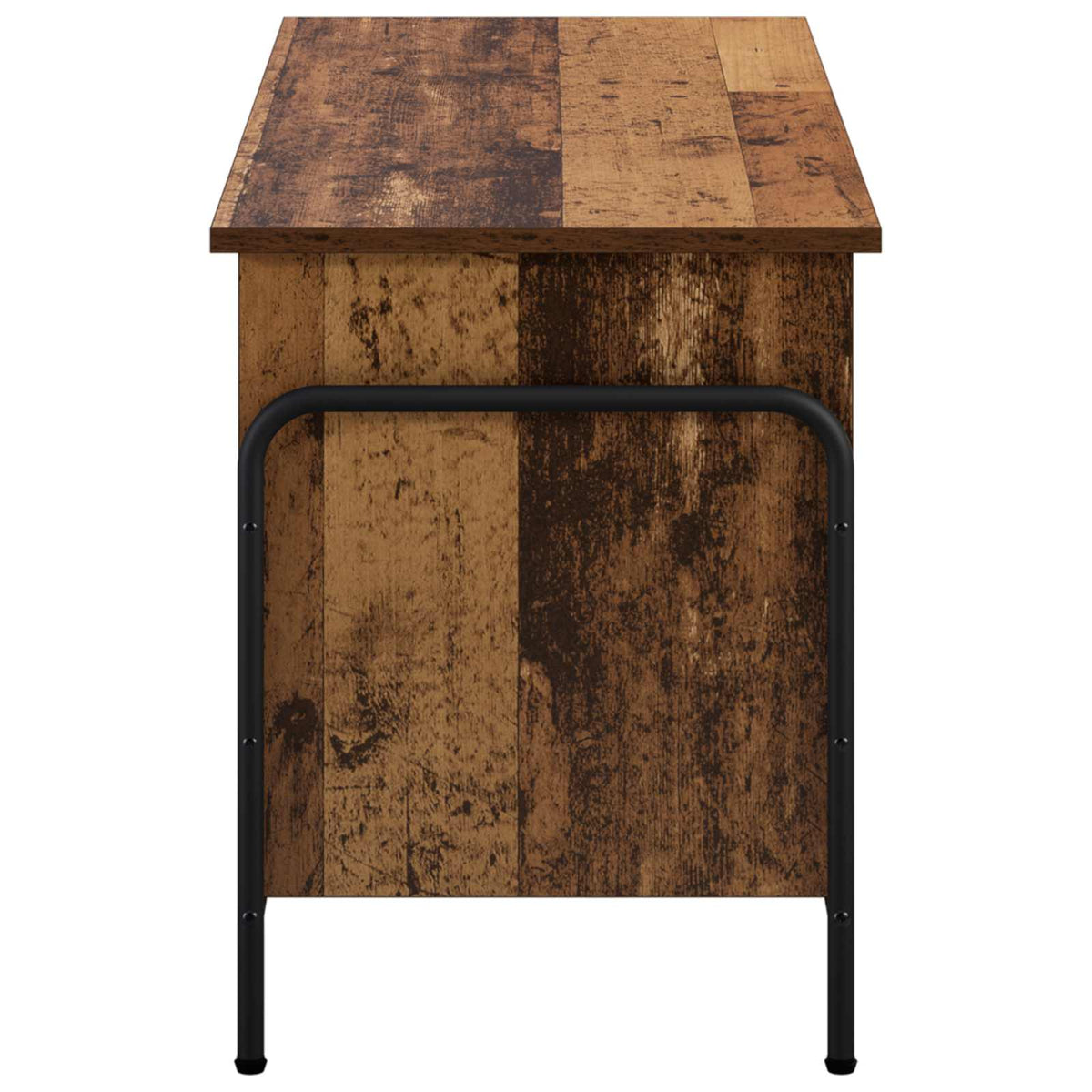 vidaXL Storage Box Old Wood 100 x 40 x 49.5 cm Engineered Wood