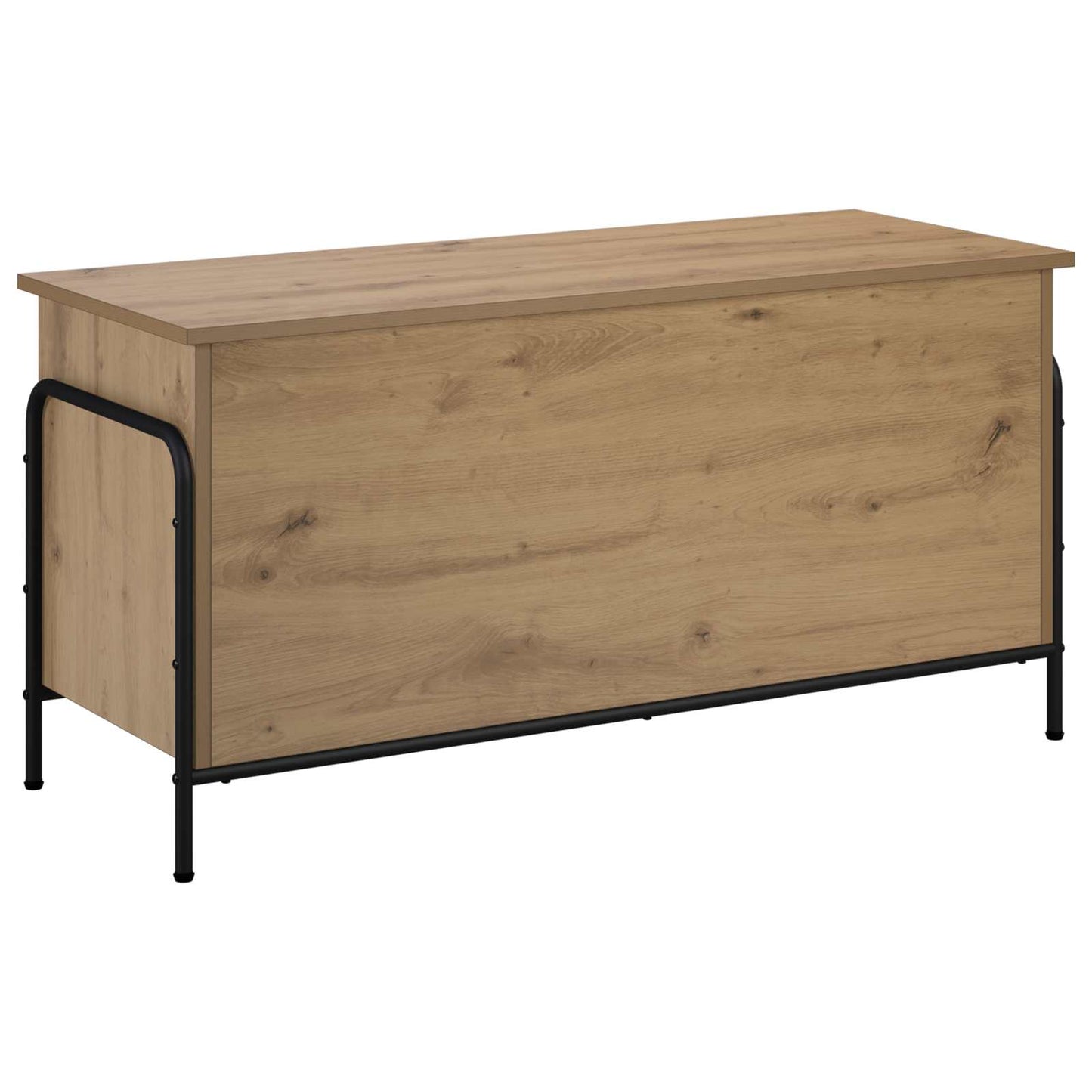 vidaXL Storage Box Artisan Oak 100 x 40 x 49.5 cm Engineered Wood