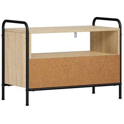 vidaXL TV Cabinet 67.5 x 33 x 50 cm Sonoma Oak Engineered Wood
