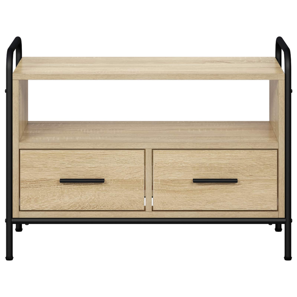 vidaXL TV Cabinet 67.5 x 33 x 50 cm Sonoma Oak Engineered Wood