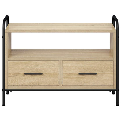 vidaXL TV Cabinet 67.5 x 33 x 50 cm Sonoma Oak Engineered Wood